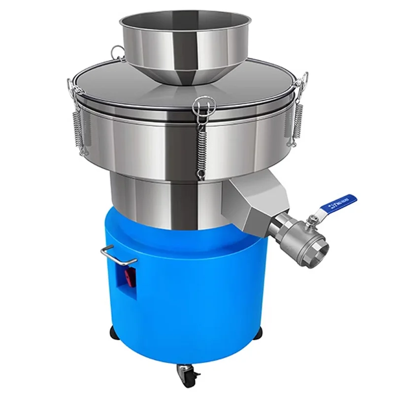 Vibrating screen paint latex paint automatic liquid filter powder screening machine food stainless steel screening