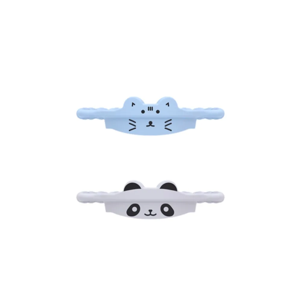 

2pcs Cartoon Water Bottle Carrying Strap Animal Pattern Non-slip Water Bottle Sling Universal Silicone Water Bottle Carrier