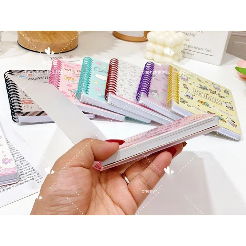 A6 Hello Kitty Leuke Spiraal Boek Spoel Notebook Mini losbladige Handboek Student Draagbare Notebook Ringband Kawaii benodigdheden