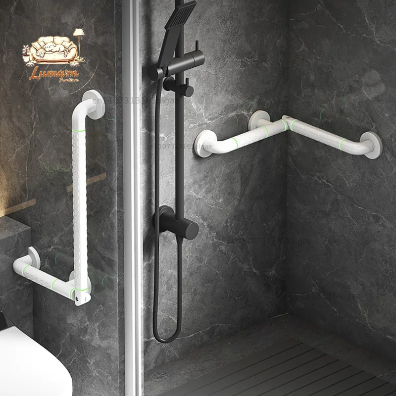 Bathroom Non-slip Corner Handrail Railing,suitable for The Elderly Barrier-free Guardrail Disability Equipment Help Grab Bars