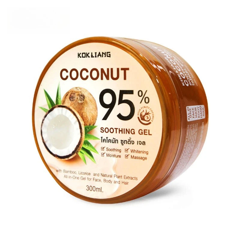 

KOKLIANG Coconut Soothing Gel 300ml, Repairs & Nourishes Hair, Intensive Conditioning Treatment