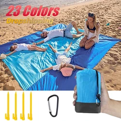 2025 Oversized Beach Mat Sand Free Beach Towel Outdoor Travel Camping Beach Blanket Home Decor Rugs Portable Foldable Picnic Mat