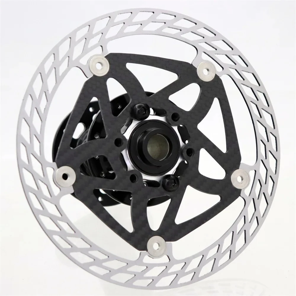 

Ultralight 75g Carbon Fiber Bike Brake Rotor - 6-Bolt Floating Disc for MTB & Road Bikes (140/160/180mm)