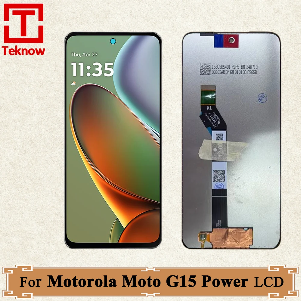 

Original 6.72'' For Motorola Moto G15 Power LCD Display Screen Touch Panel Digitizer Replacement For Moto G15Power Screen