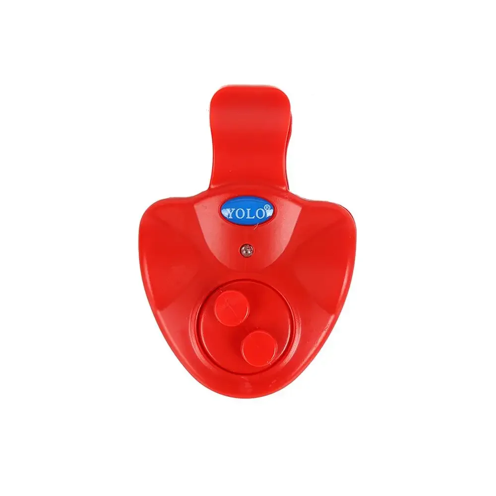 1pc Fishing Alarm Fish Bite Alarm Loud Sound Bell Clip su canna da pesca elettronica LED Light accessori per attrezzatura da pesca