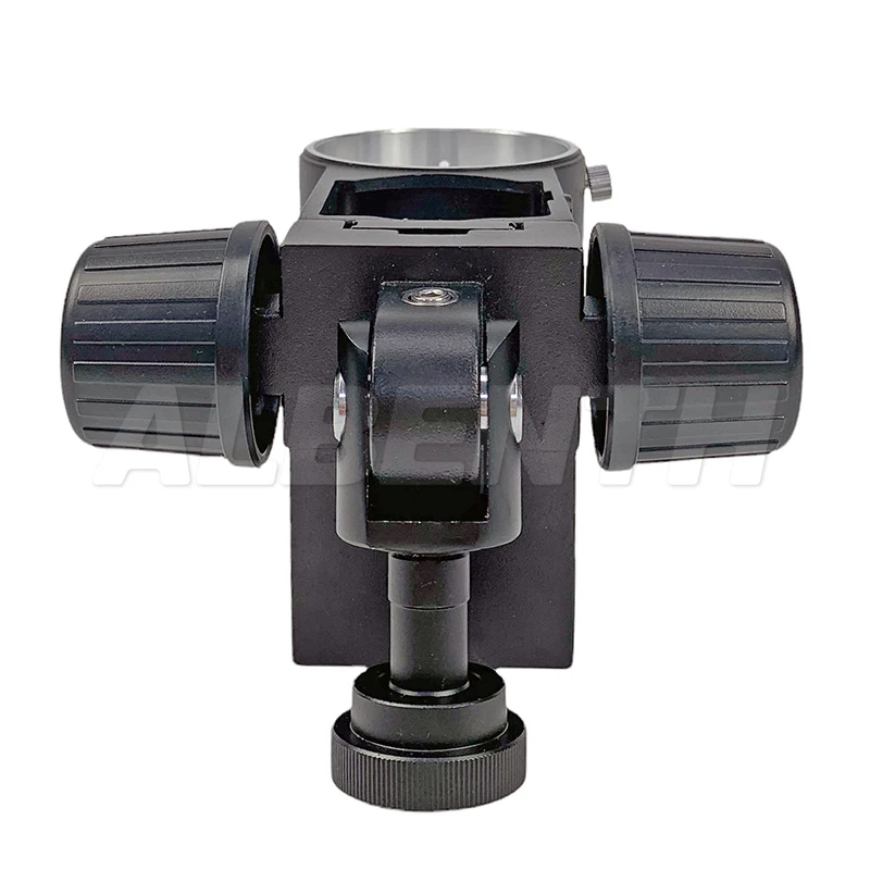 Fotografia 6: Suporte Coaxial de Foco para Microscópio de 76mm Preto com Ajuste Grosso - Acessórios para Suporte de Microscópio
