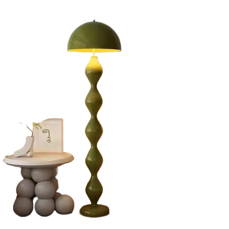 Retro mushroom decorative lamp, Nordic minimalist sofa corner floor lamp, living room decoration