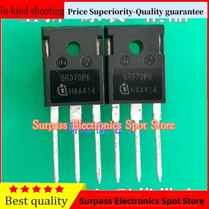 

10PCS-100PCS 6R070P6 IPW60R070P6 MOS TO-247 53.5A 650V Price Superiority-Quality guarantee