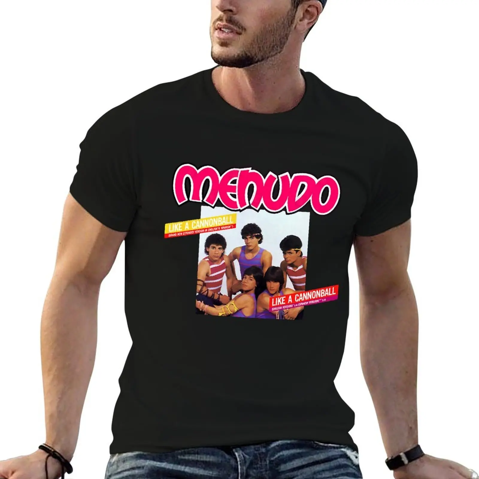 

Menudo T-Shirt t shirt personalised t shirt man luxury T-Shirt