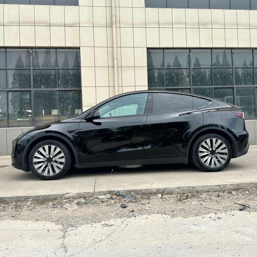 4 Stück Radkappen für Tesla Model Y 19 Zoll Radabdeckung Ersatz Performance Vollradkappe Autozubehör 2018-2024 2023 2022 – Detail 11