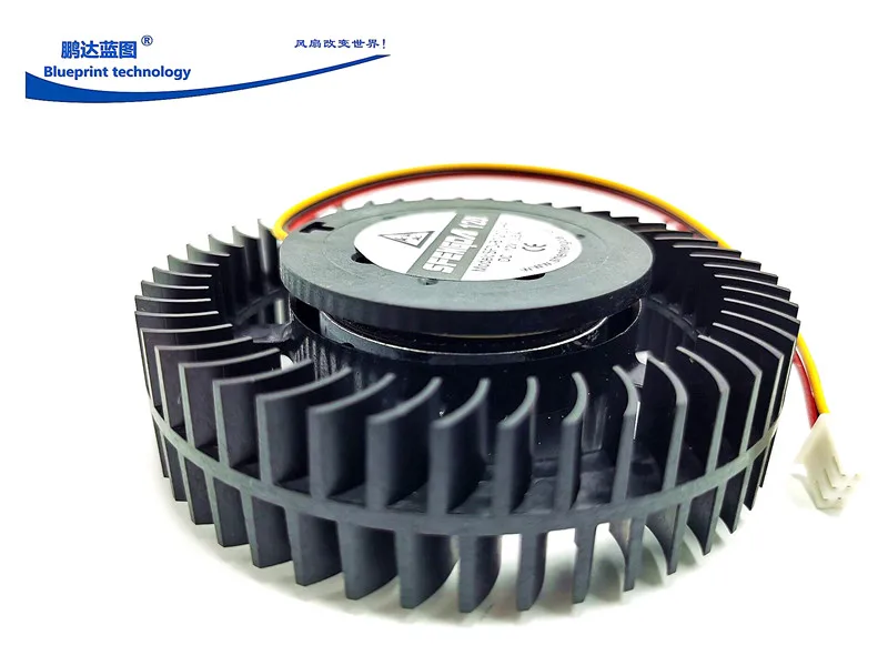 Neue SFD-B1212VHF Doppel kugellager 12 v0. 5a maximale Luftstrom rate 88*28mm Turbinen kühl ventilator