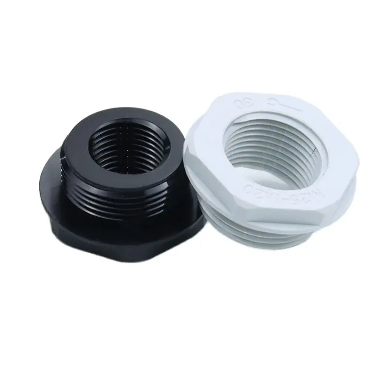 10PCS Nylon Reducing Ring Internal Thread Conversion External Thread Copper Connector M25 To M20  Metric Thread Change Joint