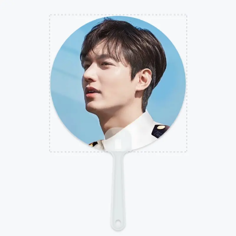 Koreaanse Idool Lee Minho Magazine Cover Hd Poster Li Minhao Lifestyle Foto 18*18Cm Plastic Ronde Fans Kunnen Op Maat