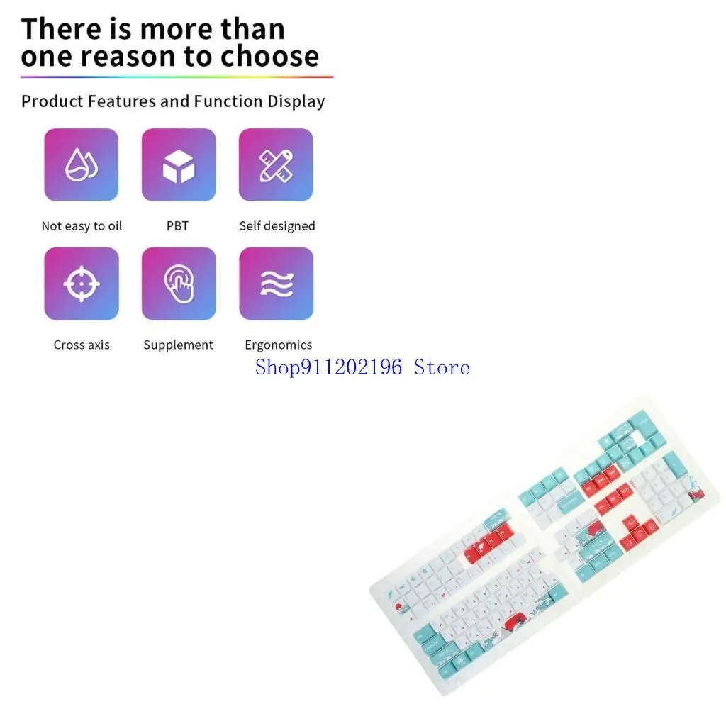 

P82A XDA KeyCap Российские клавиши для переключателей MX 68 75 98 104 108 Клавиатура