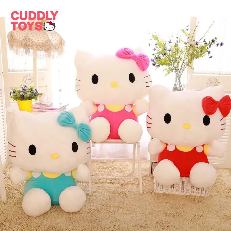 

Sanrio Plushie Cartoon Hello Kitty Plush Doll Toys Cute Soft Pillow Soft Stuffed Kawaii Hello Kitty Doll Toys for Girls Gifts