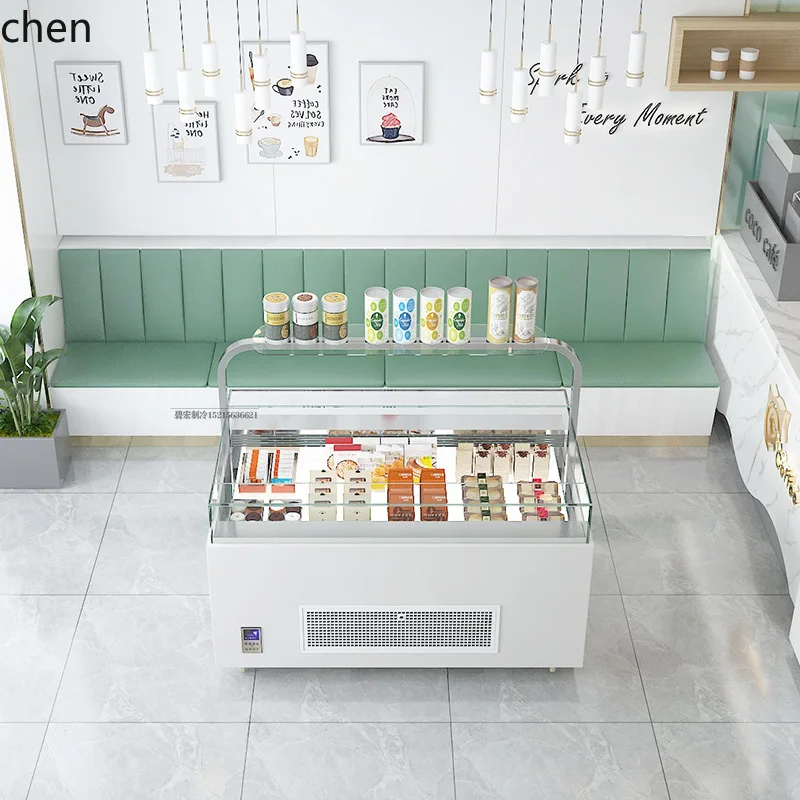 Vetrina per torta sandwich aperta ZML, vetrina per la conservazione della freschezza, frigorifero per yogurt aperto