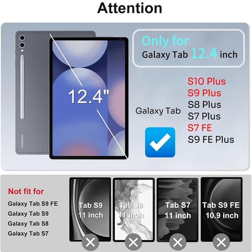 Imagen 2 del producto 2 uds para Samsung Galaxy Tab S10 + Protector de pantalla de vidrio templado S10 Plus 12,4 pulgadas sin burbujas HD película protectora antiarañazos