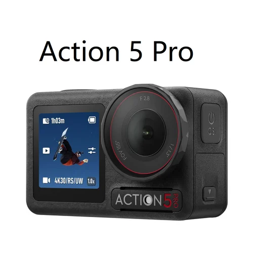 Para cámara DJI Osmo Action 5 pro 1/1,3 ′′ Sensor 4 horas de duración de la batería extendida original nuevo en stock
