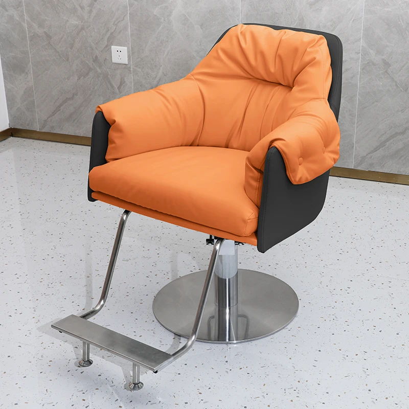 

Beauty Glamour Barber Chairs Classic Versatile Modern Simple Salon Chairs Unique Aesthetic Silla Para Lashista Salon Furniture