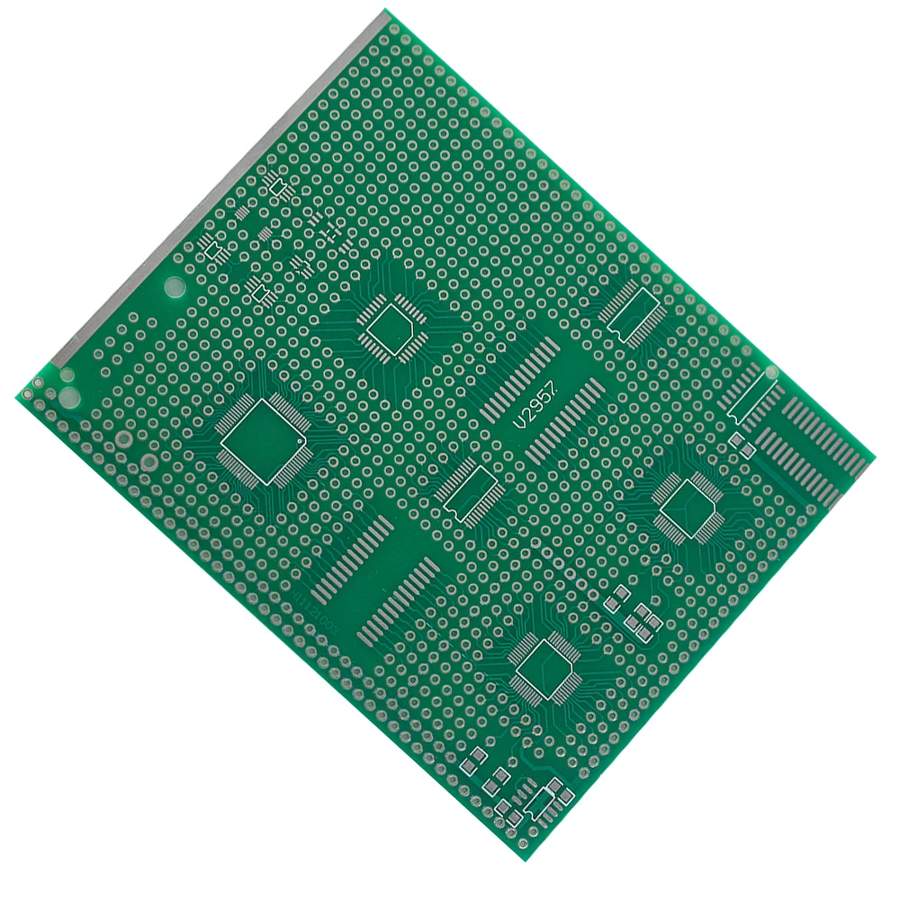 2pcs 9x11CM Prototype PCB Breadboard 90X110mm Single Side Transfer Board Prototype PCB For Arduino Universal Board ﻿