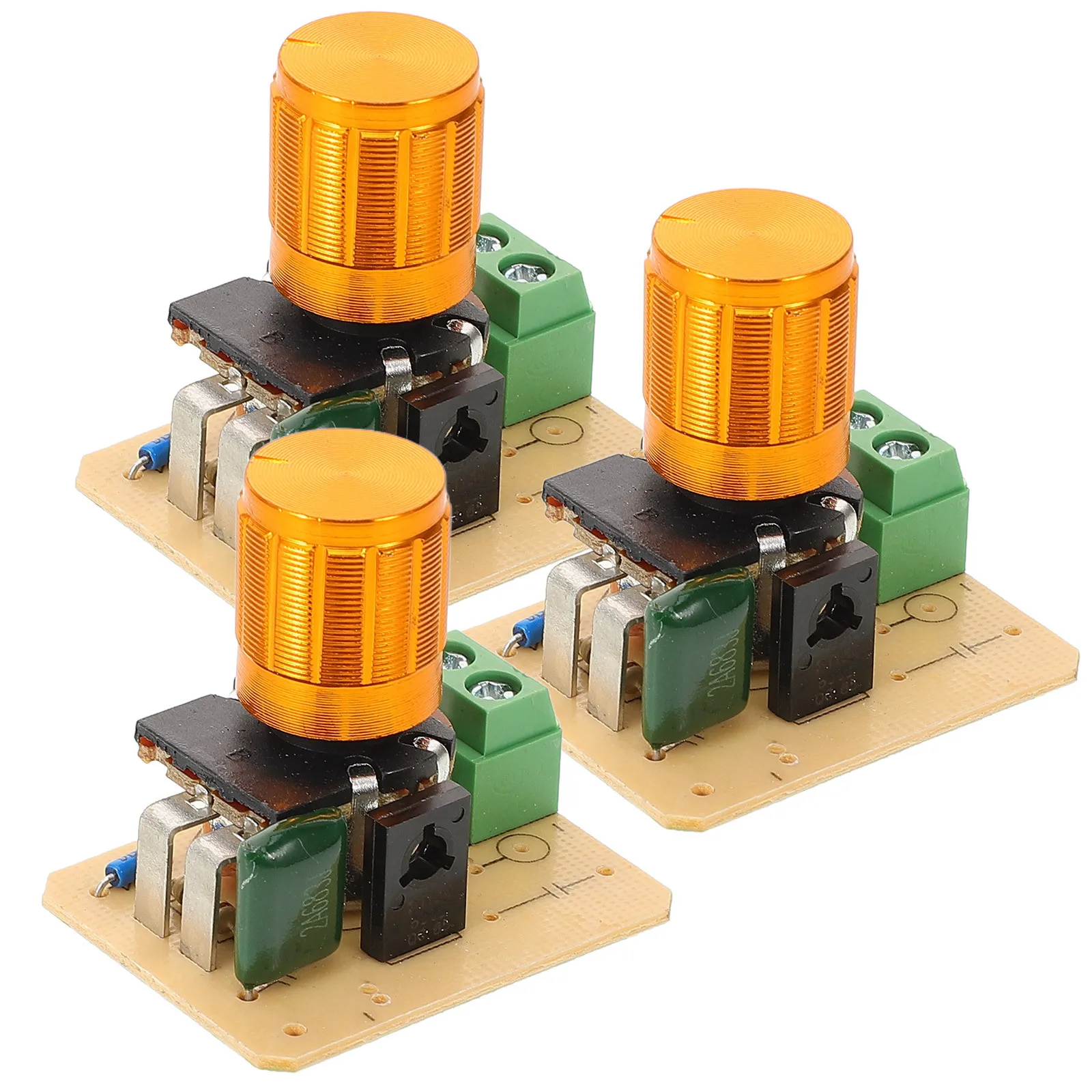 3Pcs Adjustable Dimmer Switch Bulb Switch Potentiometer Multi-Use Electric Bulb Controlling Dimmer Replaceable Potentiometer