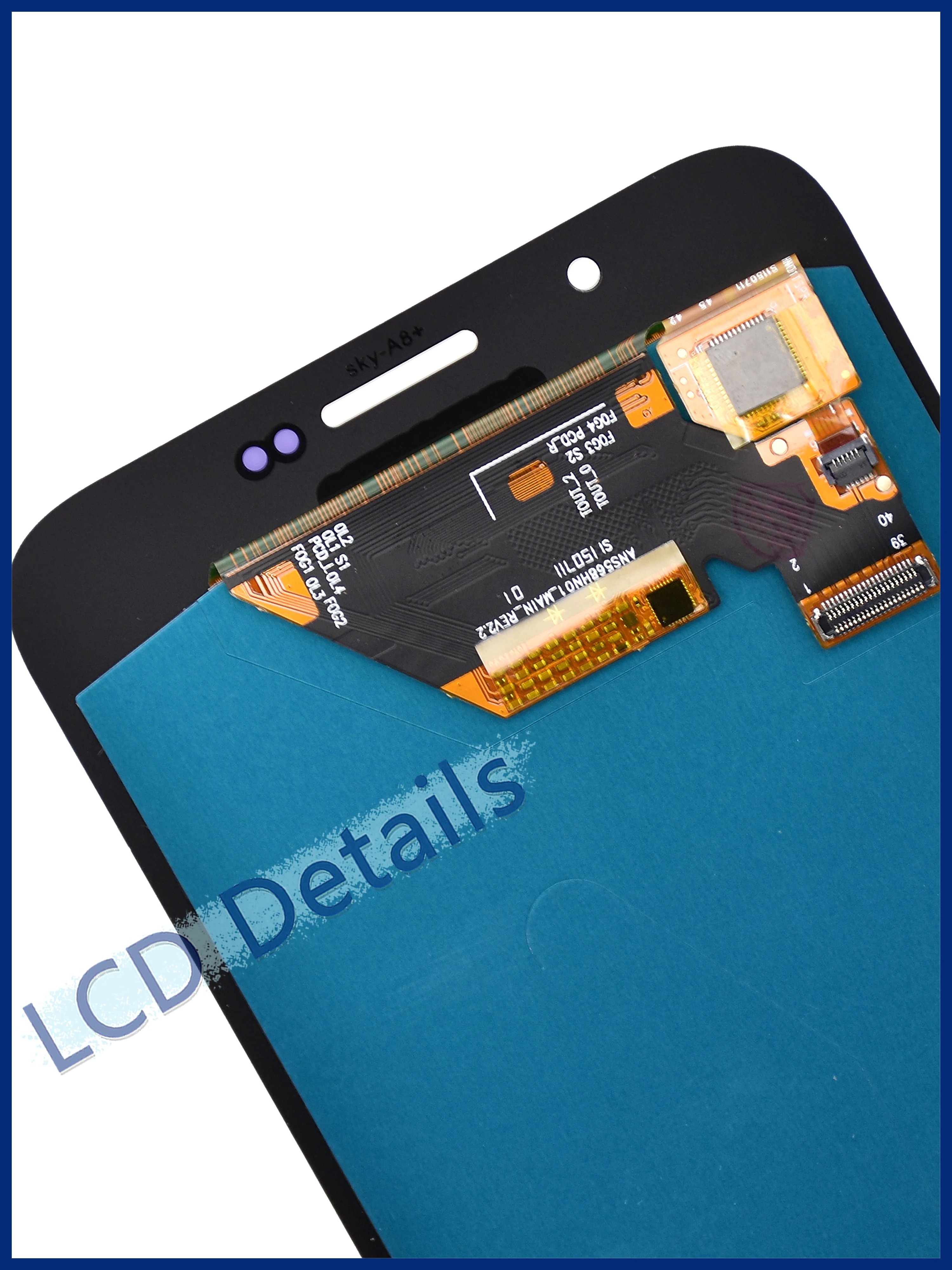 Imagem -06 - Amoled para Samsung Galaxy a8 A800 A810 Display Lcd Tela de Toque Digitador Assembléia Substituição para Sm-a8000 Sm-a800f 5.7