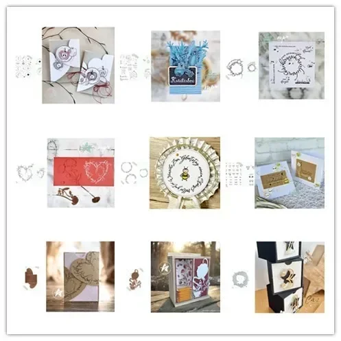 New Arrival Presell Expression Dies and stamps for DIY Scrapbooking/photo album Decorative Embossing DIY Paper Cards