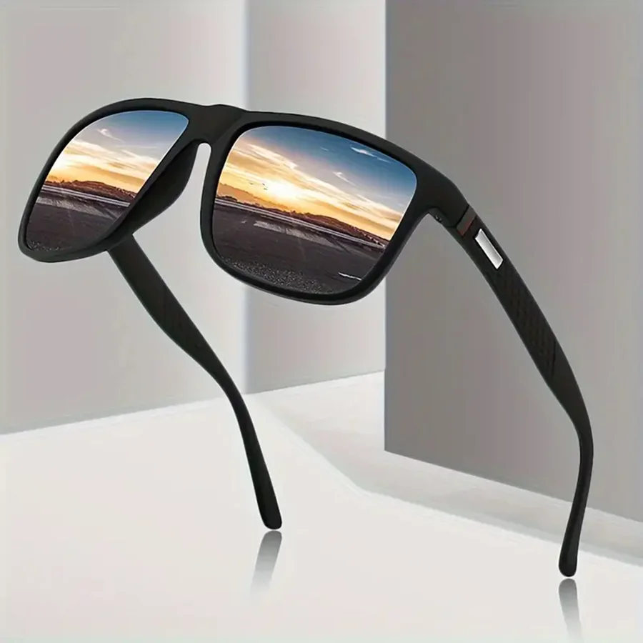 

2/3PCS Vintage Square Polarized Sunglasses Men Women Luxury Brand Designer Fashion Sun Glasses Driving Fishing UV400 Eyewear