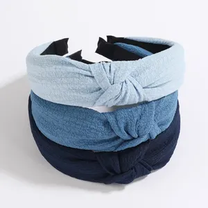 3 einfache PCs und vielseitige neue Haarstreifen breites Border -Stoff Bandana gebundenes Waschhaarkartenbogenzubehör Accessoires 10 Hauptverkäufe von Marta - №6