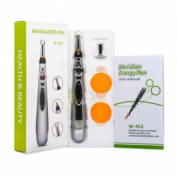 Electronic Acupuncture Pen Meridian Energy Meridian Pen Massage Pen Acupuncture Physical Therapy Automatically Find Acupoints