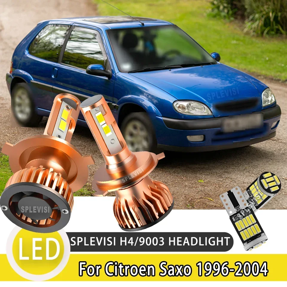 

Waterproof Construction Simple Installation 9003 H4 LED HEADLIGHT FOR Citroen Saxo 1996 1997 1998 1999 2000 2001 2002 2003 2004