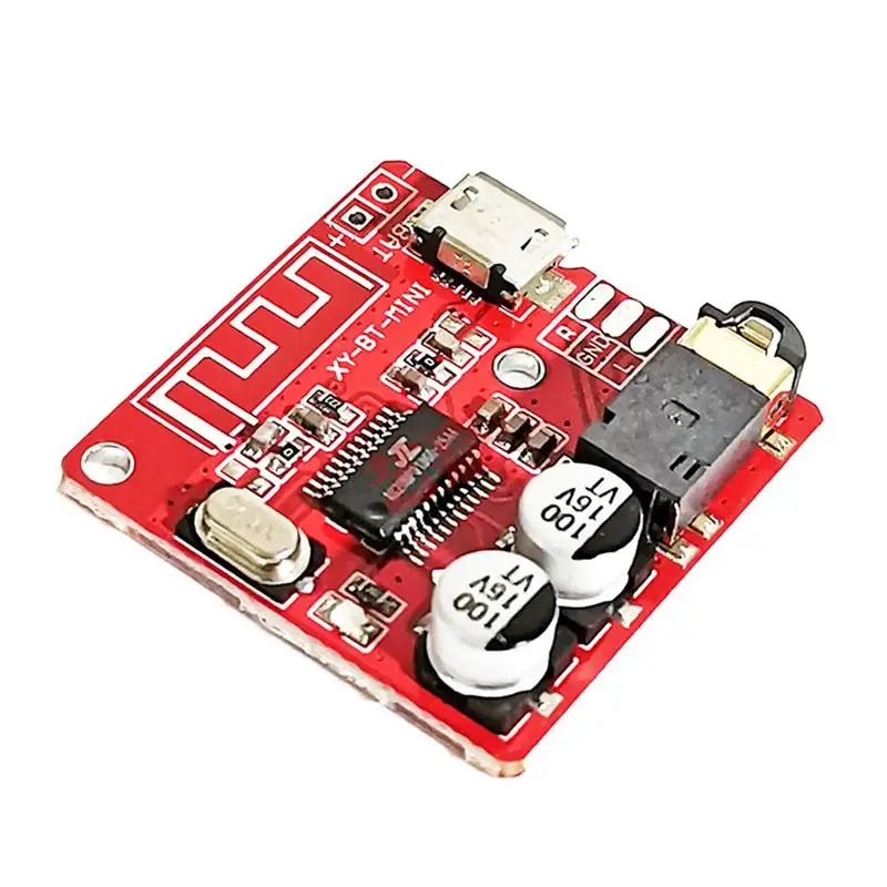 DIY Bluetooths Audio Receiver Board Bluetooths 5.0 MP3 Lossless Car Audio Decoders Board Wireless Stereo Music Module 3.7-5V