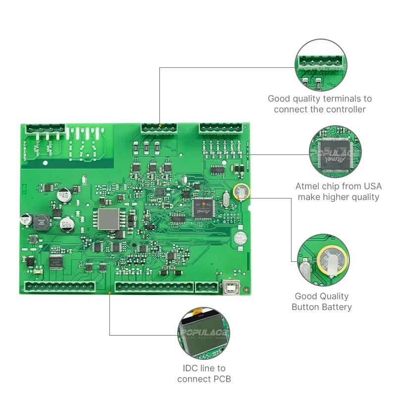 Genset Control ATS Generator Controller Panel Module Deep Sea DSE6120 LCD Deepsea Controller 6120 mkii DSE 6120