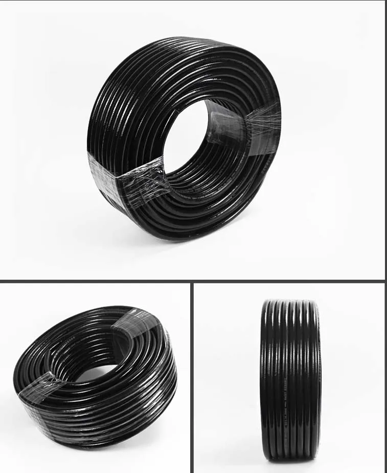 PVC Rubber High-Pressure Hose Explosion-Proof Oil-Resistant Corrosion-Resistant High-pressure water hose /Air hose Length 1M