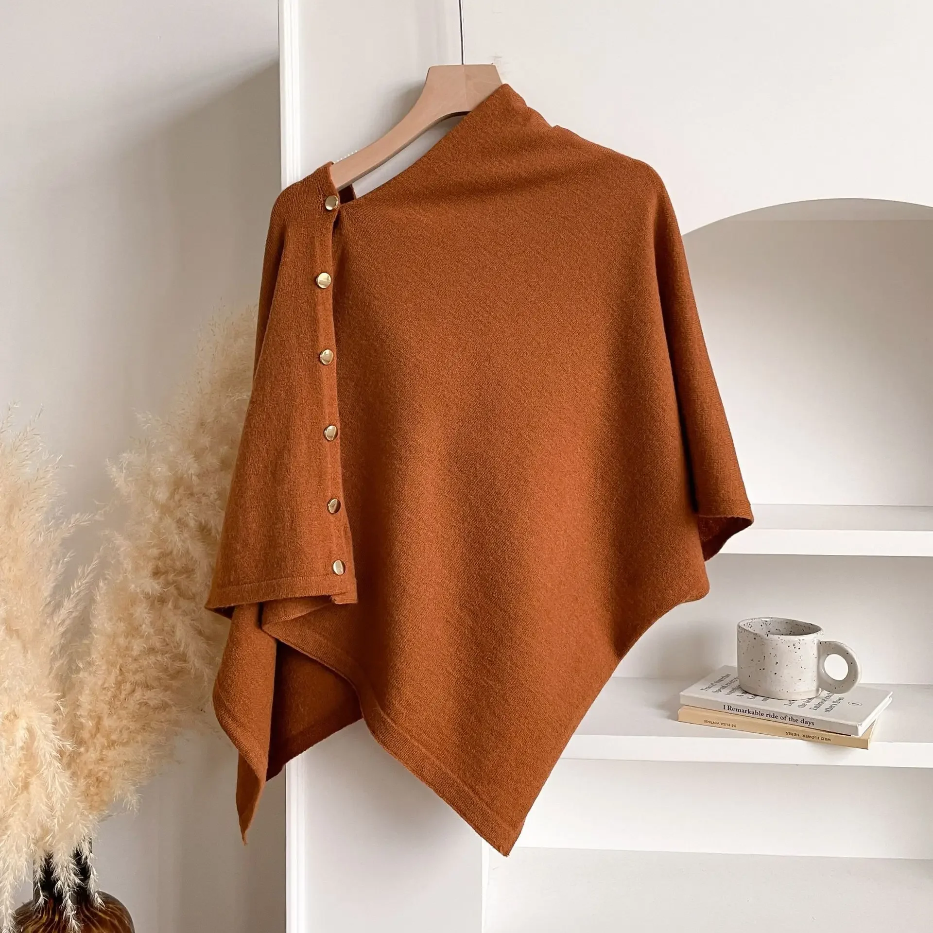 سميكة لون نقي المرأة مثلث شال الخريف الشتاء الدافئة مكيف الهواء الكتف مباراة كل مباراة الدفء P2