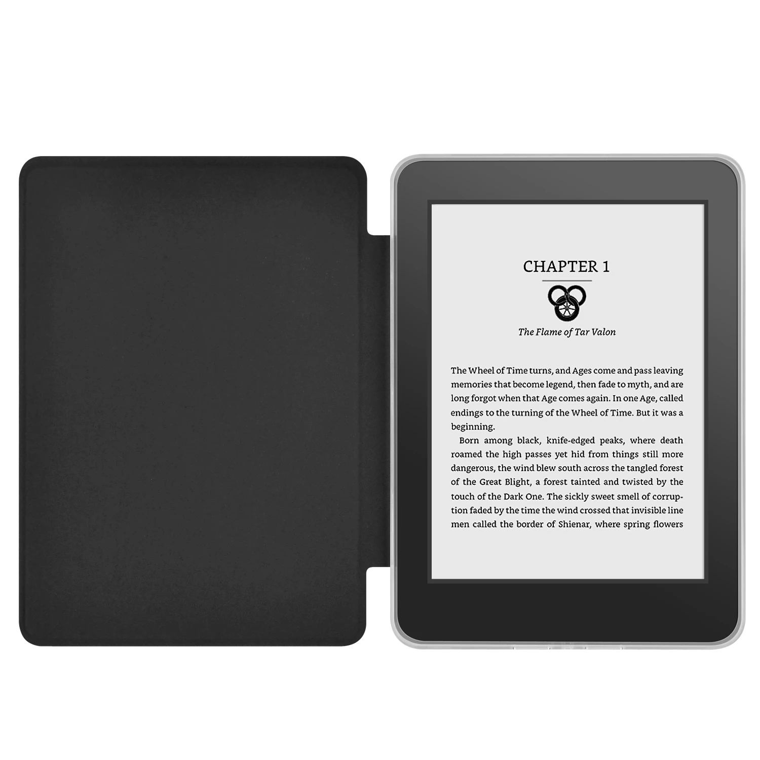 For Kindle 11th Gen Case 6'' + Screen Protector Transparent Acrylic PU Leather Cover Sleep/Wake RS23CV/C2V2L3 2024/2022 Funda