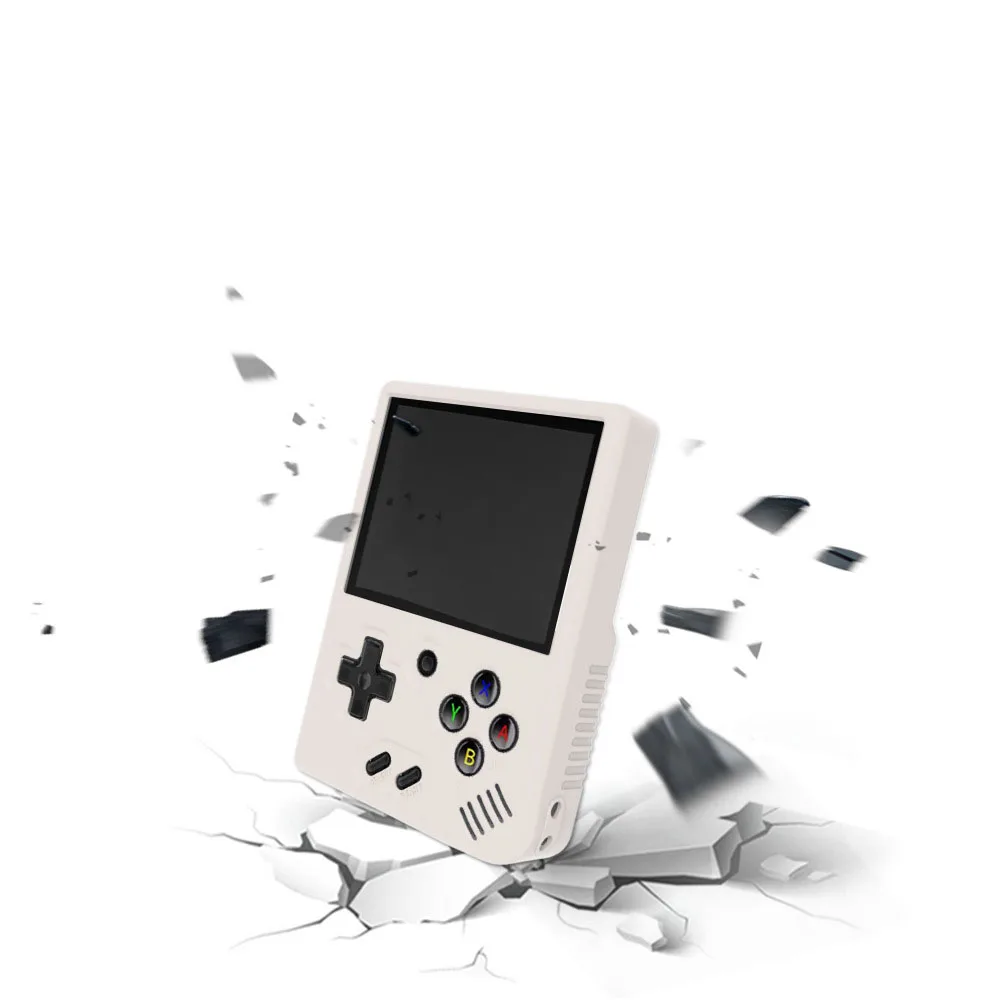 غطاء حماية ناعم من السيليكون لـ MIYOO Mini Plus/V4 Mini + ملحقات حافظة جلدية محمولة لوحدة التحكم في الألعاب