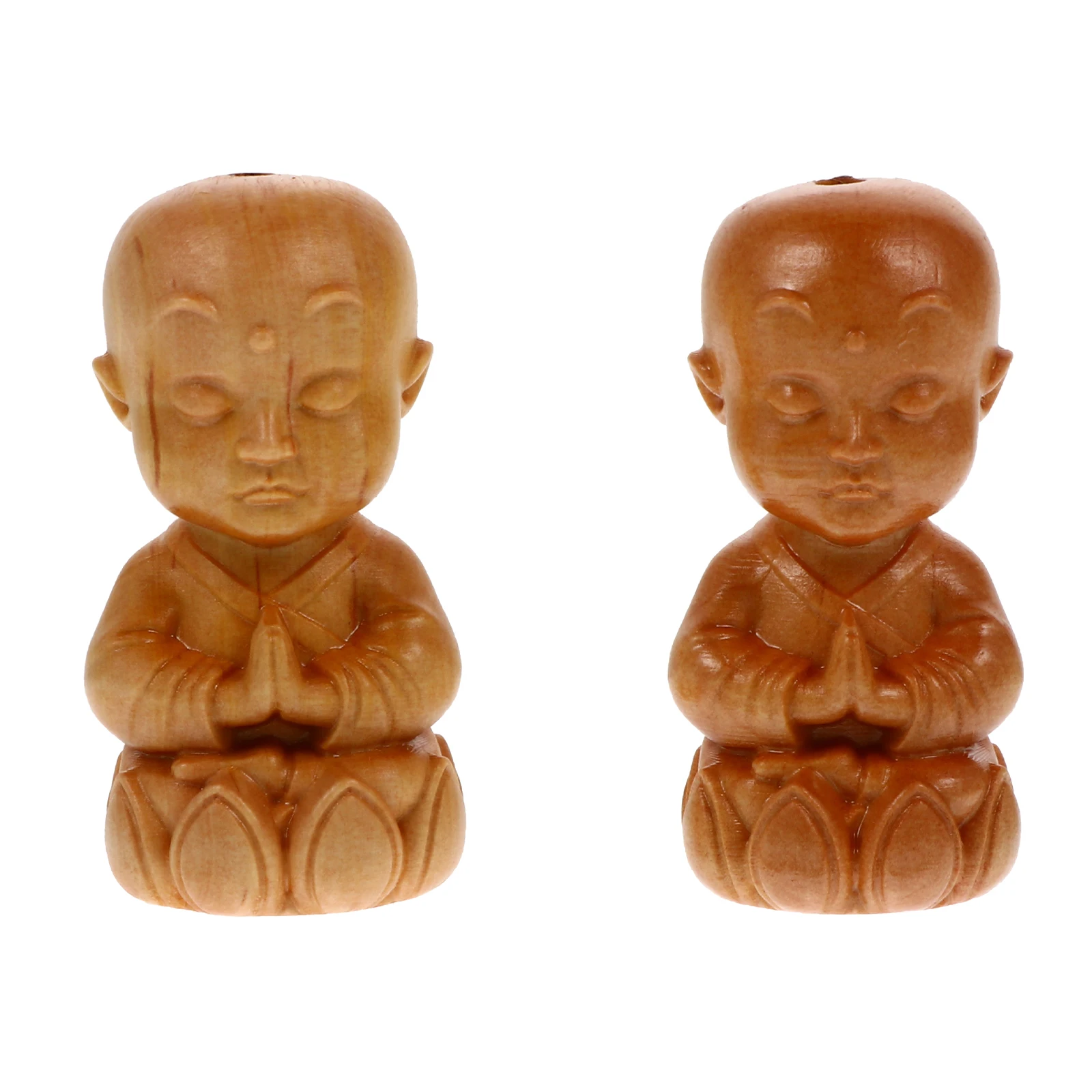 

2 Pcs Buddha Keychain Pendant High Quality No Fading Rust Strong Durable Mobile Phone Bag nament Unique Chinese Style Small Gift