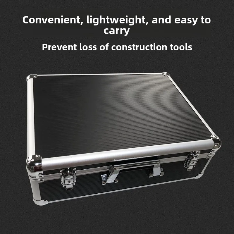Portable Industrial Rectangle Aluminum Alloy Composite Duct Opening Tool Set Toolbox Complete Duct Special Tool Storage Box