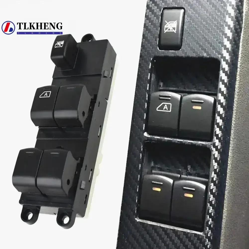 Botón de Control de Ventanas Eléctricas para Nissan Navara D40 Qashqai Pathfinder 2004-2016, 25401-EB30B