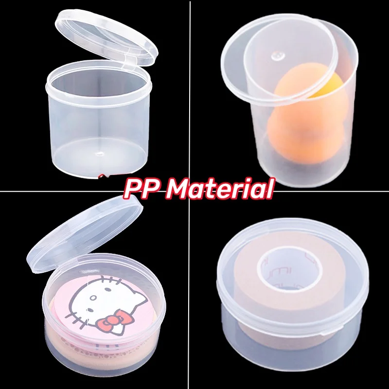 Poeder Puff Beauty Ei Opbergdoos Veilig Pp Materiaal Transparante Multifunctionele Cosmetische Opbergdoos Waterdichte Stofdichte Doos