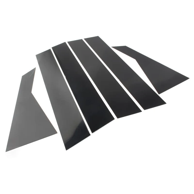 

Car Pillar Posts Door Window Trim Moldings Anti Scratch Stickers For KIA Forte K3 2019-2022 Replacement Spare Parts Glossy Black