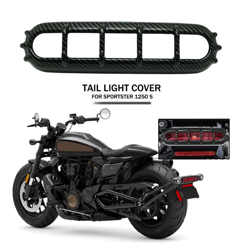 

Fit For Sportster S 1250 S RH 1250 S RH1250S 2021 2022 2023 Motorcycle Taillight Bezel Rear Tail Light Trim Cover Accessories