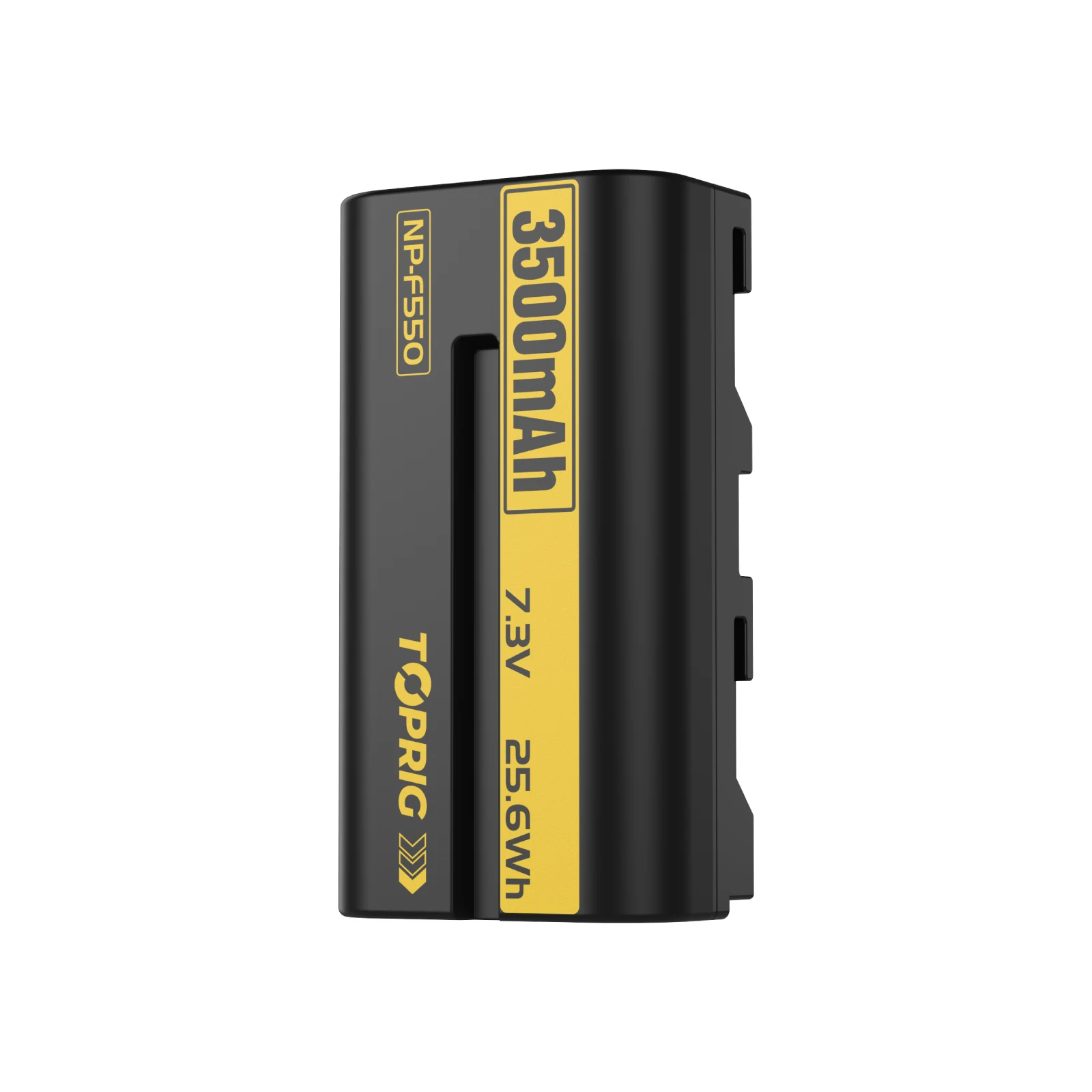 TOPRIG NP-F550 Rechargeable Li-ion Battery 7.4V 3500mAh Replacement for Sony NP F550 LED Light Monitor Camera