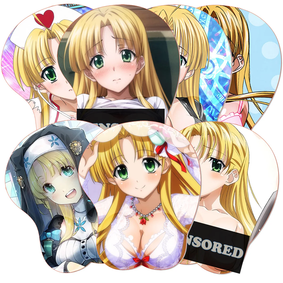 

Sexy OPPAI 3D Mouse Pad Mount Lady High School DxD H_Hero Mousepad Anime Asia Argento Boob Wrist Rest MousePad Gaming Mouse Mat
