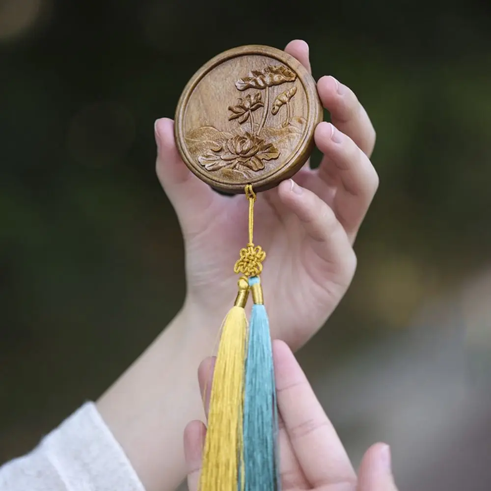 Mini herramienta de maquillaje con borlas, espejo de tocador compacto de bolsillo, regalo de boda, belleza, matrimonio