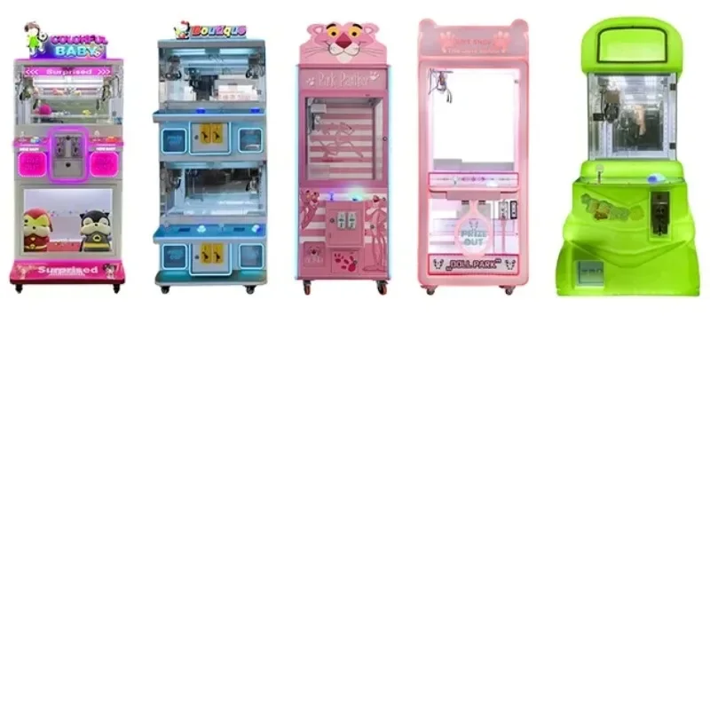 Amusement Park Dolls Catcher Game Machine Coin Operated Toy Arcade Crane Claw Machine