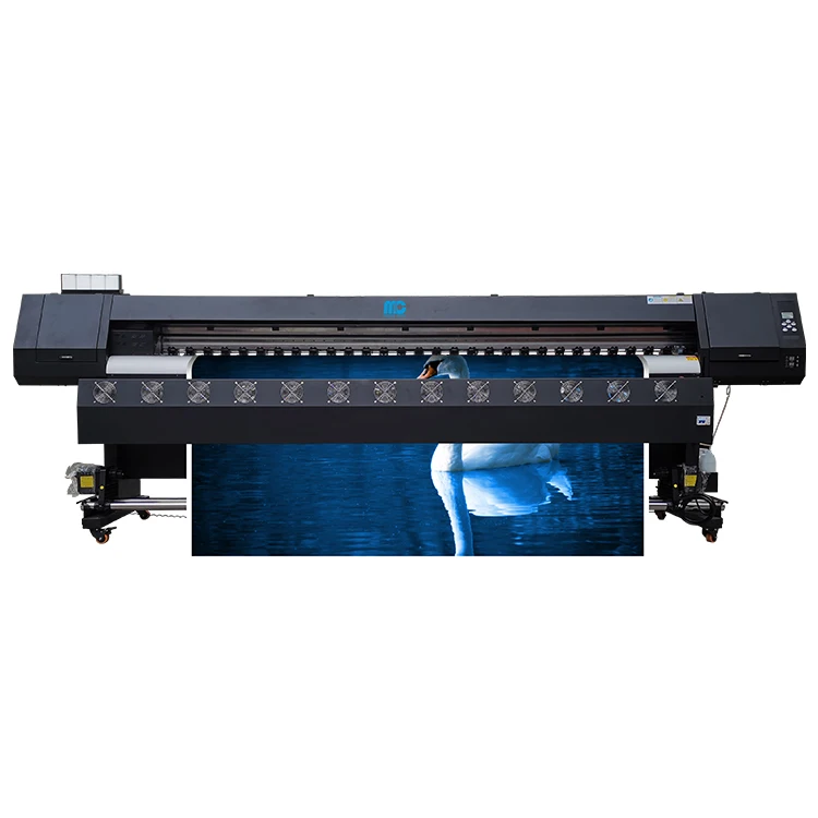 Large Format Eco Solvent 10ft 3.2m  Printer Tarpaulin Plotter Printer 3d Wall Photo Sticker Printing Machine