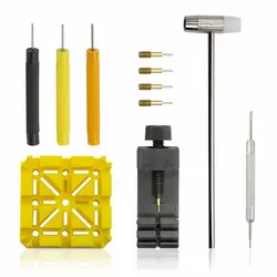 1 Set Watch Repair Tools Professional High Strength Watch Link Band Chain Pin Remover Adjuster Tools Watches Disassembly Tools