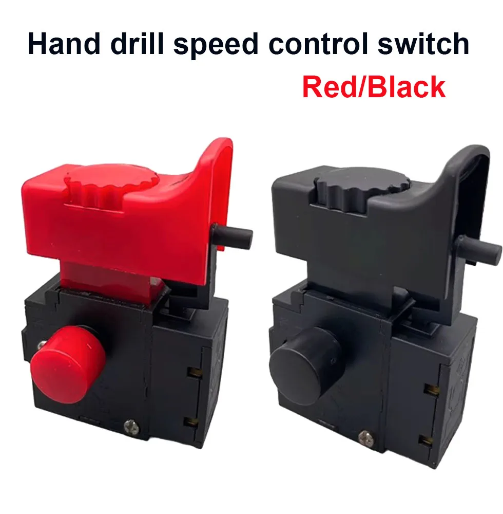 1Pcs FA2-6/1BEK Power Tool Electric Drill Speed Control Trigger Button Switch 6(6)A 250V